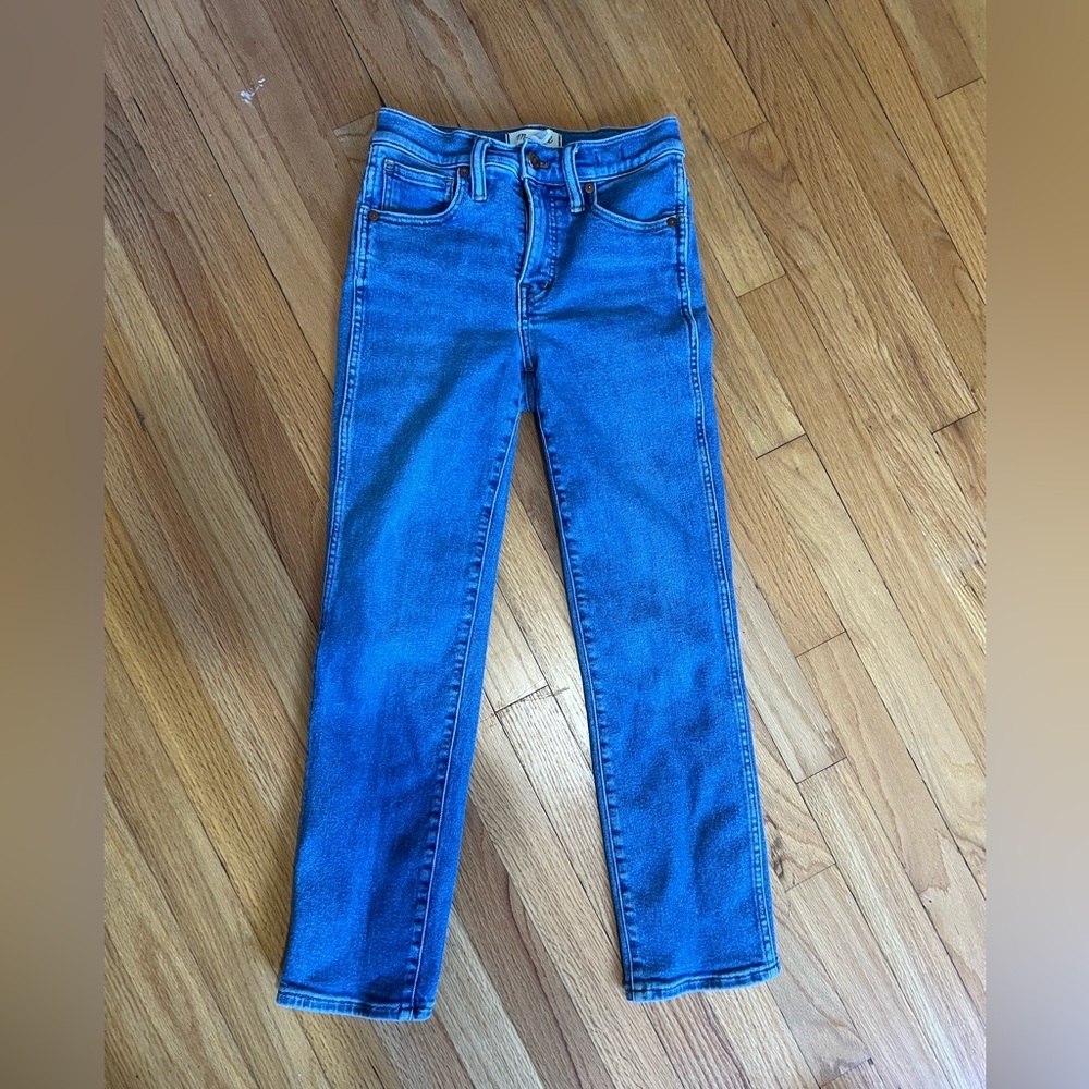 Madewell Stovepipe Jeans Size 23 petite light wash